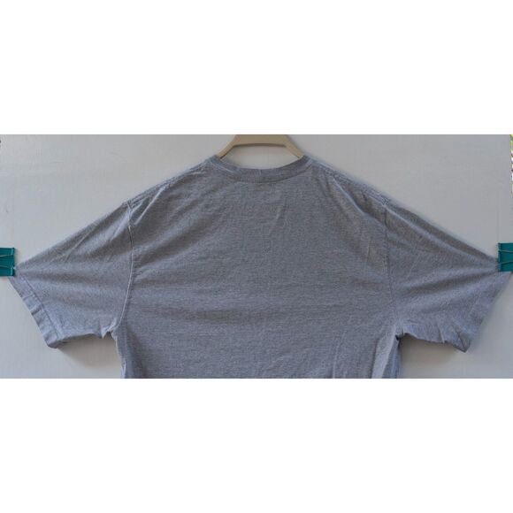 Carhartt T-Shirt Men's Gray Pocket Crew Short Sleeves Original Fit Size M - Picture 8 of 9